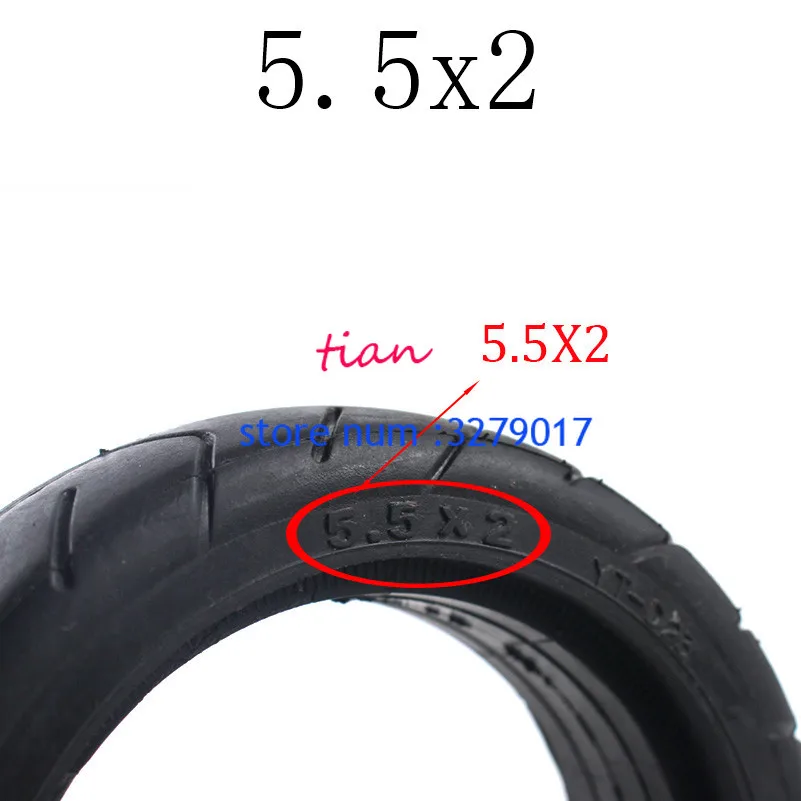 Горячая Высокая производительность 5,5X2 дюймов Взрывная шина Fastwheel F0 заднее колесо твердые шины для углеродного волокна скутер электрический скутер