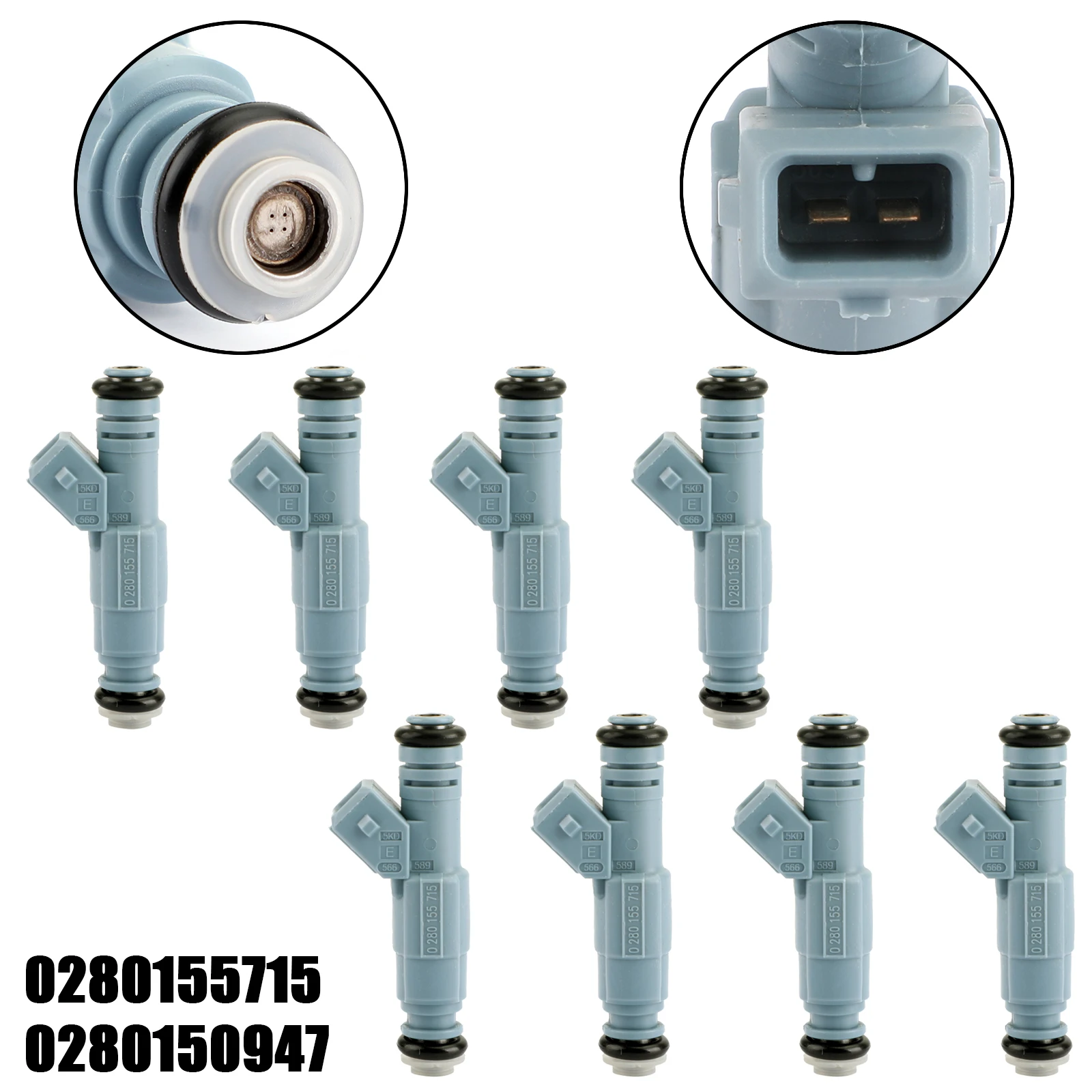 Топливные форсунки Topteng для Chevrolet Ford Pontiac LS1 LT1 0280155715 л 0280150947 8 шт. 24 фунта |