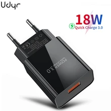 Udyr 3A Быстрая зарядка 3,0 USB зарядное устройство ЕС США Быстрая зарядка портативная зарядка для iPhone samsung Xiaomi huawei зарядное устройство для мобильного телефона