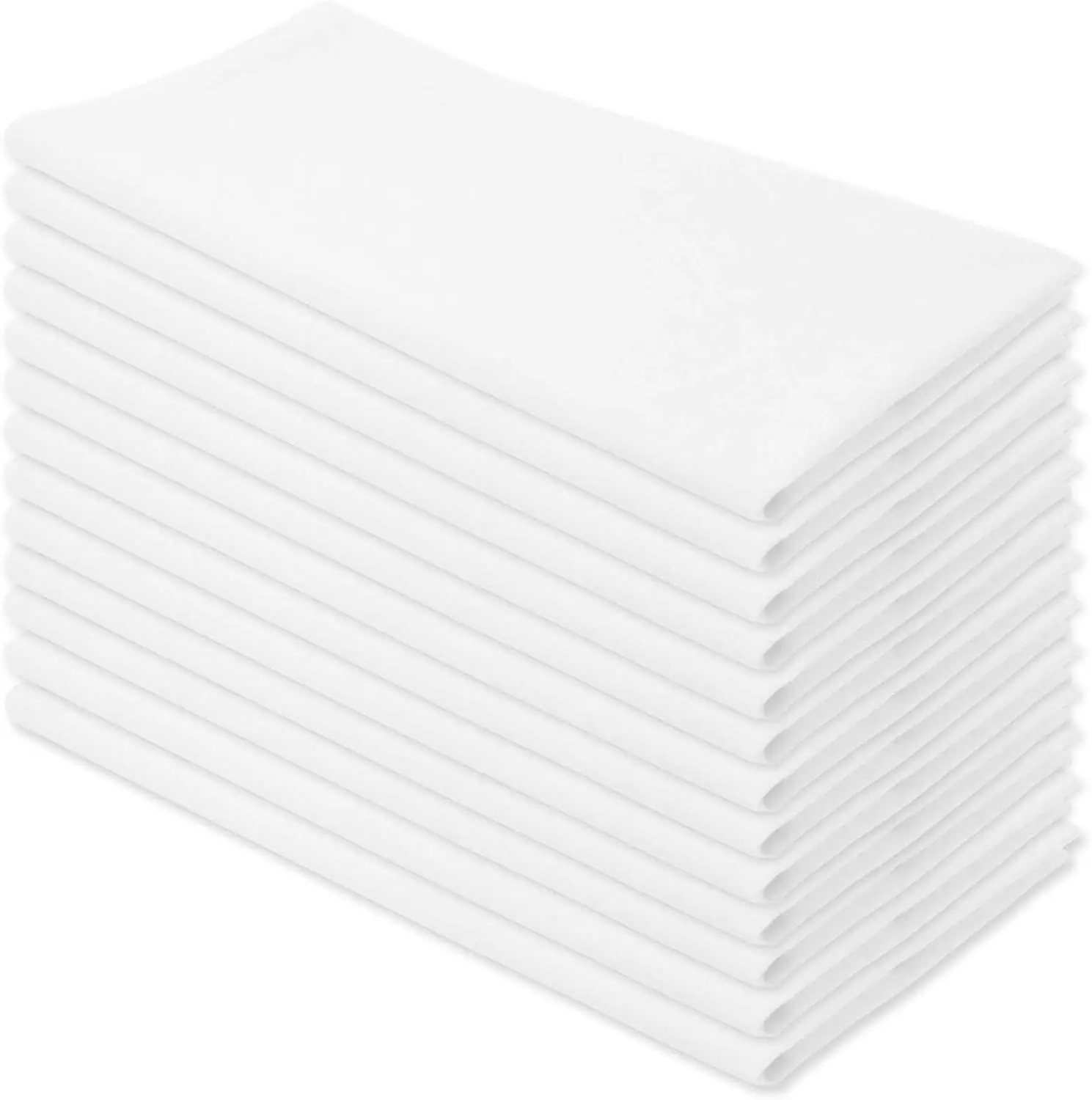 CottonFlourSackDishTowelsEmbroideryandDryingGlassPlainThick