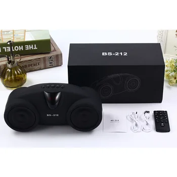 

New exotic portable mini remote control Bluetooth speaker wireless TF memory card subwoofer sound system stereo music radio
