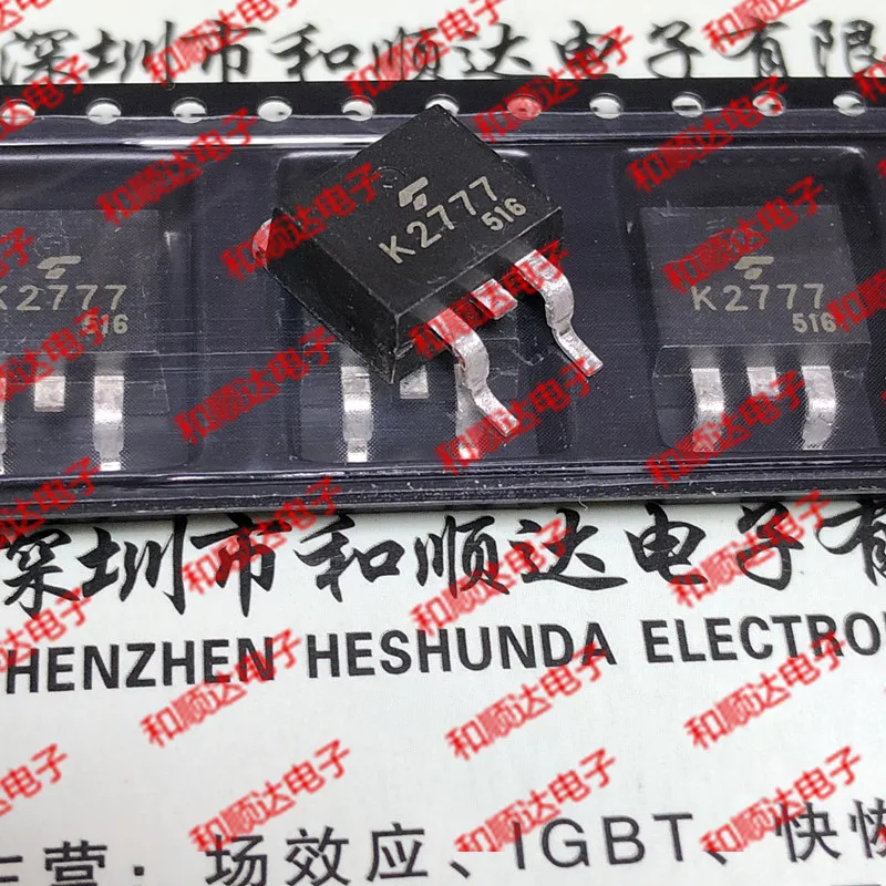 10 шт./лот K2777 2SK2777 новое место, чтобы-263 600V 6A