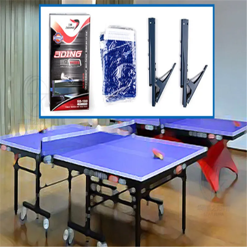 Standard Table Tennis Net Set Ping Pong Professional Table Net Rack Kit Table Tennis Accessories