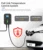 32A 1Phase APP Wifi EVSE Wallbox EV Charger Зарядная станция электромобиля с Кабелем Типа 2 IEC 62196-2 для MINI Cooper
