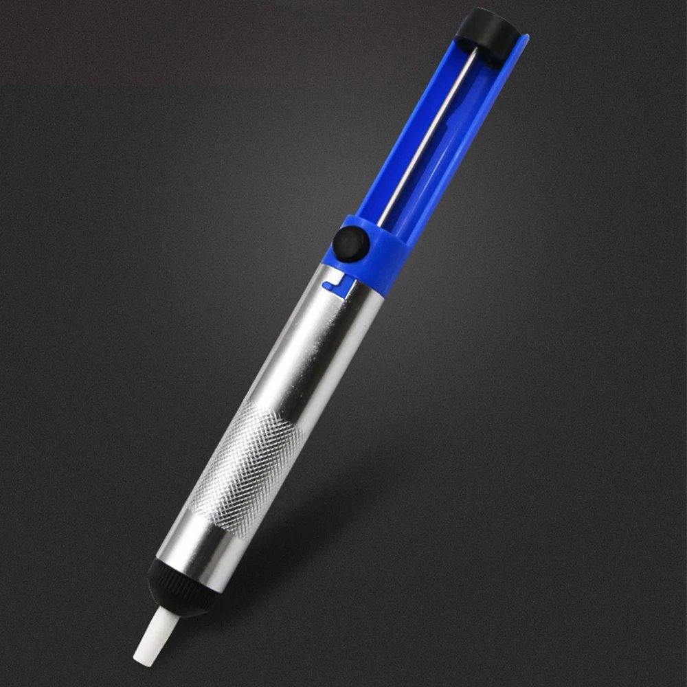 1Pcs Aluminium Solder Sucker Desoldering Pump Tool Tin Removal Device Vacuum Soldering Iron Desolde