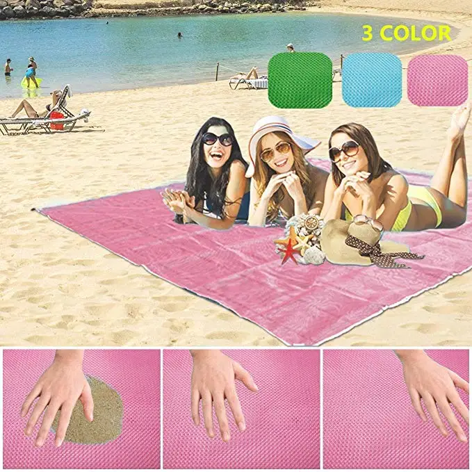 

200x200cm Large Magic Quick Sand Free Mat Picnic Mat Camping Outdoor Beach Mat Towel Blanket Pad Drop Shipping
