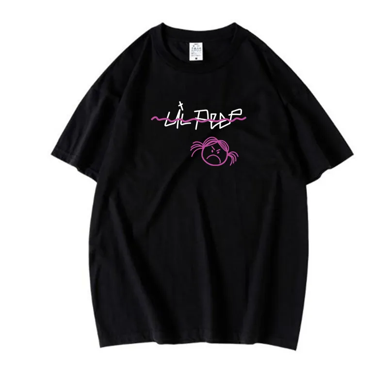 Мужская футболка из 100% хлопка с коротким рукавом math Lil Peep Love Повседневная круглым