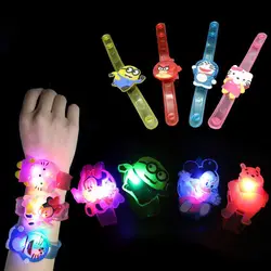 Montre lumineuse de dessin animé, Bracelet montre créatif, Flash, cadeau pour enfants 