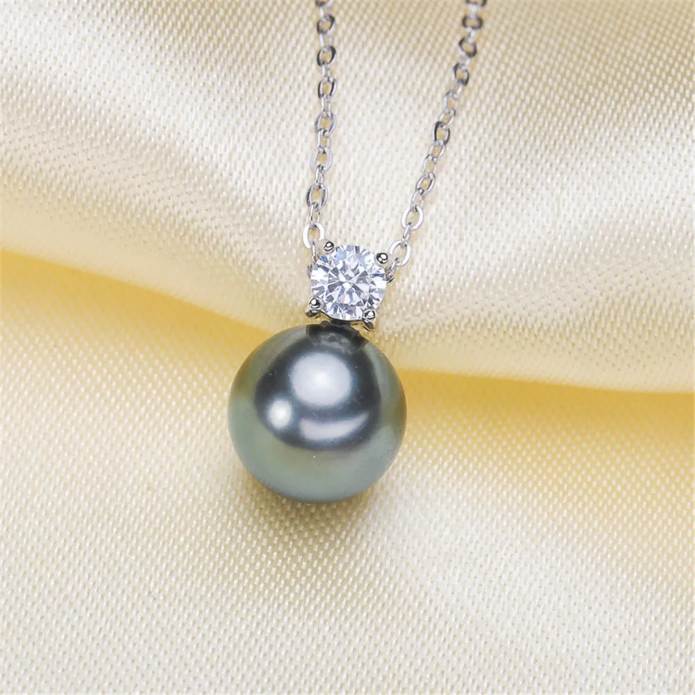 Pearl Pendant Settings Fashionable Bases Setting Mountings 925 Silver Jewelry DIY making No Chain | Украшения и аксессуары