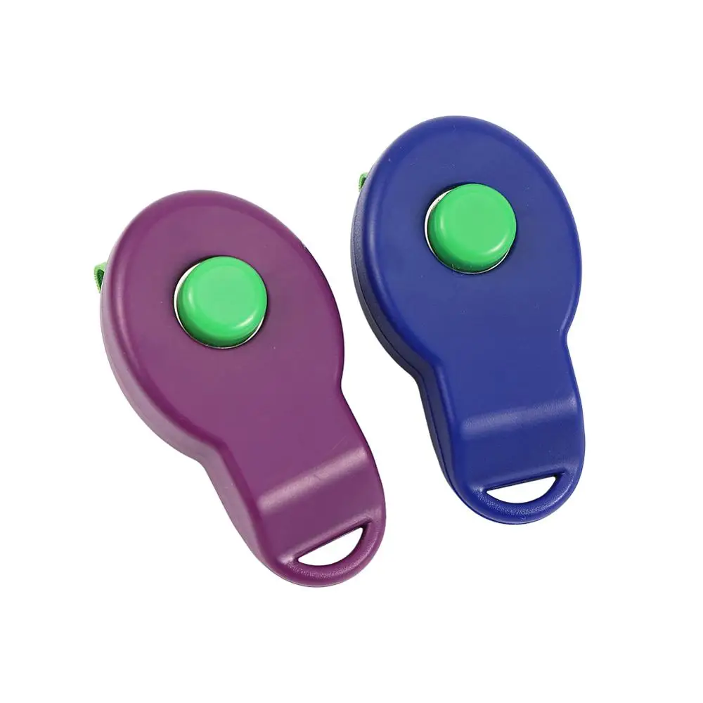 Pet Dog Sounder Training Tool Pet Dog Training Sounder With Elastic Ring Home Cat &ldquo;Click&rdquo; Sound Tool Supplies