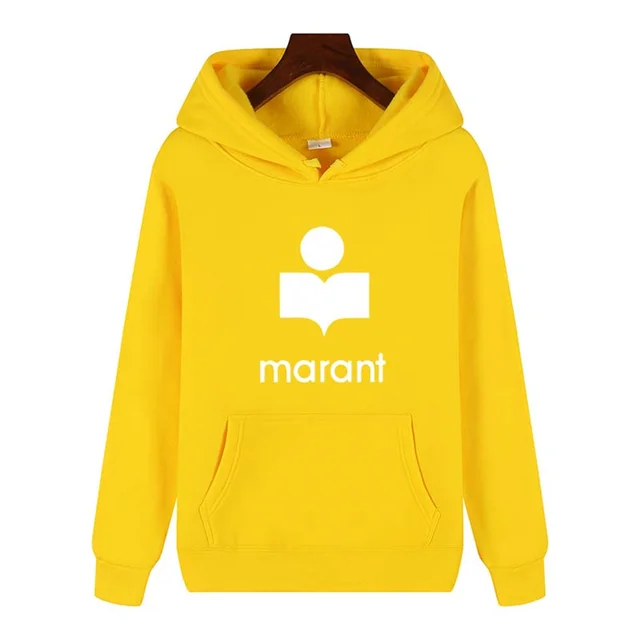 Oversized Women's Marant Sweatshirt Print Hoodie Casual Long Sleeve Women's Sportswear Top Casual Pullover Sweatshirt Women 22