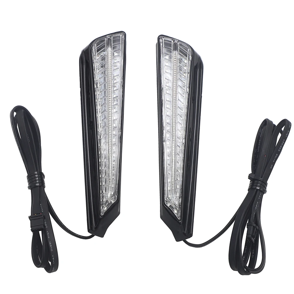 Gold Wing Motorcycle Turn Signal LED Filler Panel Lights Decorative Lamp For HONDA Goldwing GL 1800 GL1800 F6B -