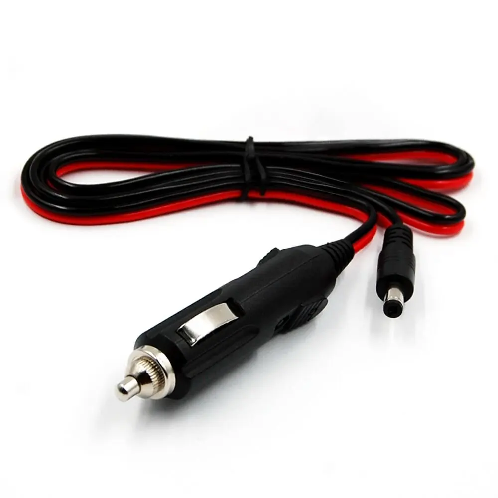 

12V DC 5.5mm x 2.1mm Power Supply Adapter Cord for CAR Portable DVD Player Van Car Vehicles and LED Strip Lights