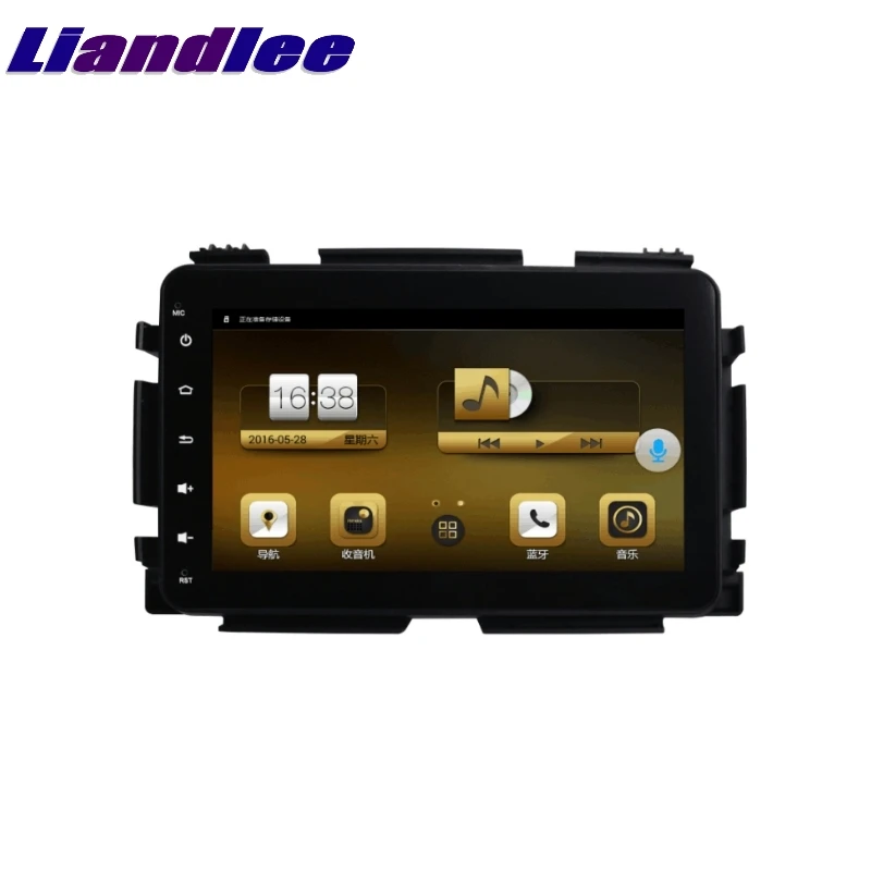 Для Honda HR-V HRV Vezel 2014 ~ 2020 LiisLee автомобильный мультимедийный ТВ DVD GPS аудио Hi-Fi радио