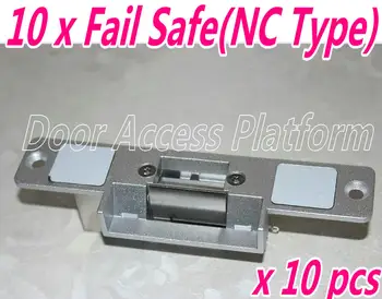 

1 Order=10 pcs of Fail Safe Mode Lock Strike, NC Type DC12V Door Lock Electrical strike for access control system,NC Door Strike