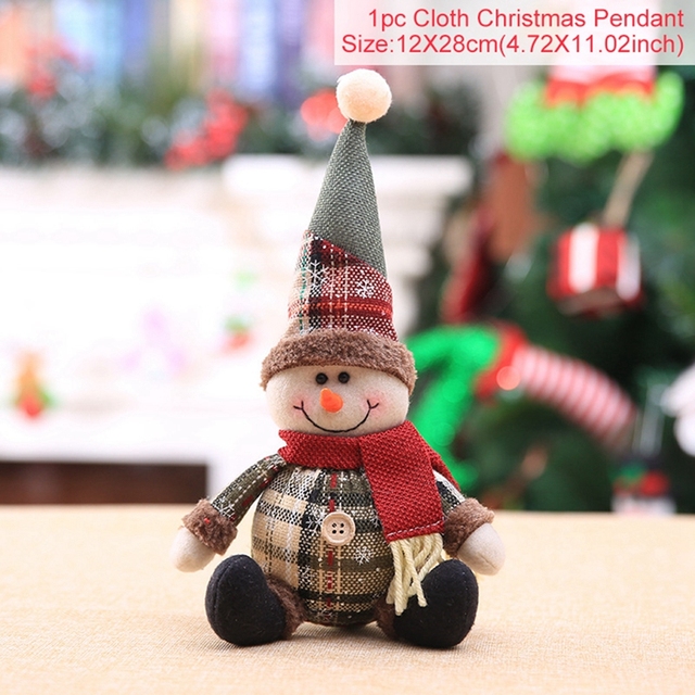 Christmas Gnomes Elf Doll Christmas Decor For Home Table 2021 Christmas Ornament Xmas Gifts Natal Navidad New Year 2022