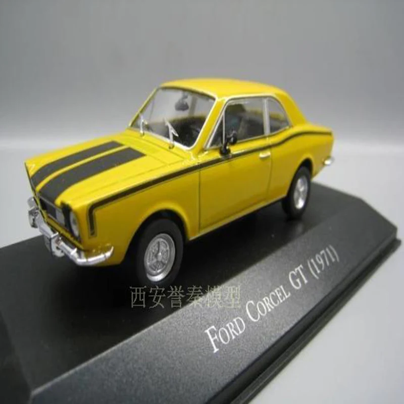 1/43 весы Ford CORCEL GT-1971 моделирование Классическая коллекция дисплей литья сплава