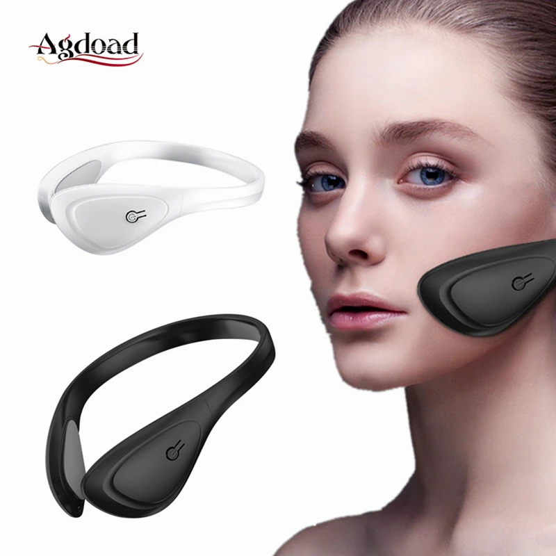 

New EMS Electric Face Massage Face Lifting Device Anti Aging Reduce Double Chin Fat Burning Skin Firming Beauty Massager Machine