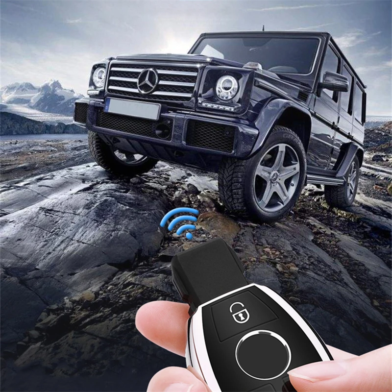 Мягкий чехол для ключей автомобиля из ТПУ для Mercedes-Benz аксессуары c-класс W204 GLC 260 C200 CIA GLA W205 W212 C S E класс чехол для ключей