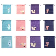 Многофункциональная сумка для хранения на шнурке Женская косметическая сумка-Органайзер с героями мультфильмов для путешествий сумка для мытья одежды гигиеническая Косметика Сумки