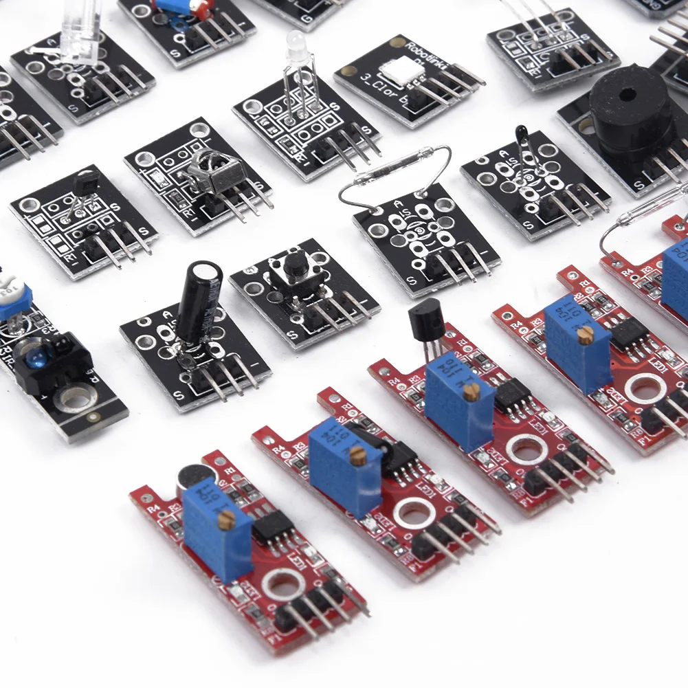 Датчик температуры Модуль платы Запчасти комплект для Arduino Raspberry Pi образование