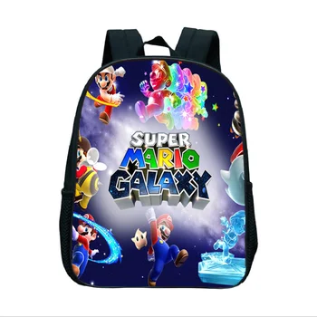 

Tassen Plecak Mochila Super Mario Bag Single Zipper Teenage Sac A Dos Schoolbag Anime Backpack Men Cartoon Travel Bookbag