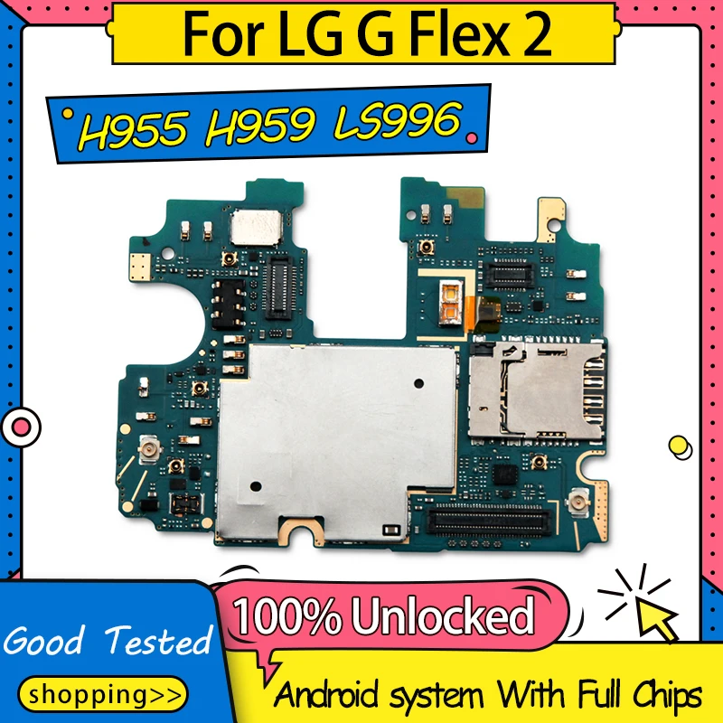 Бесплатная доставка полная разблокированная материнская плата для LG G Flex 2 H955 H959