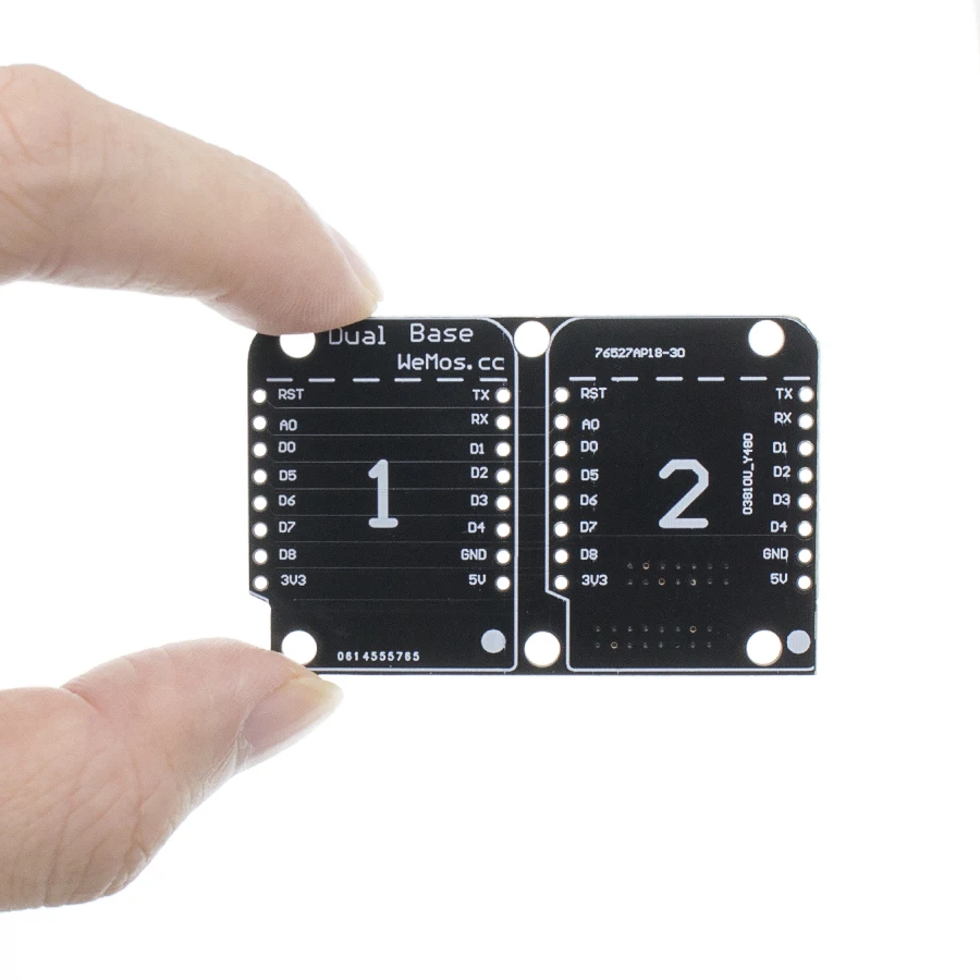 Двойной разъем двойное основание щит для WeMos D1 Mini NodeMCU ESP8266 Diy PCB Плата