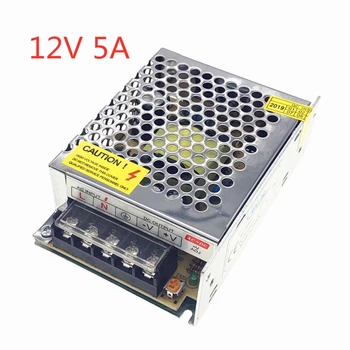 

AC110 220V Power Supply 12V led driver 220V to DC 12 V 5A Transformer Led 12V Power Supply Adapter