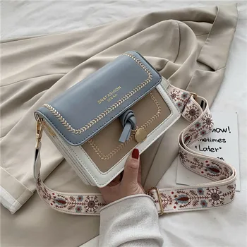 

Scrub Leather Crossbody Bags For Women 2020 Chain Shoulder Messenger Bag Lady Travel Luxury Handbags and Purses