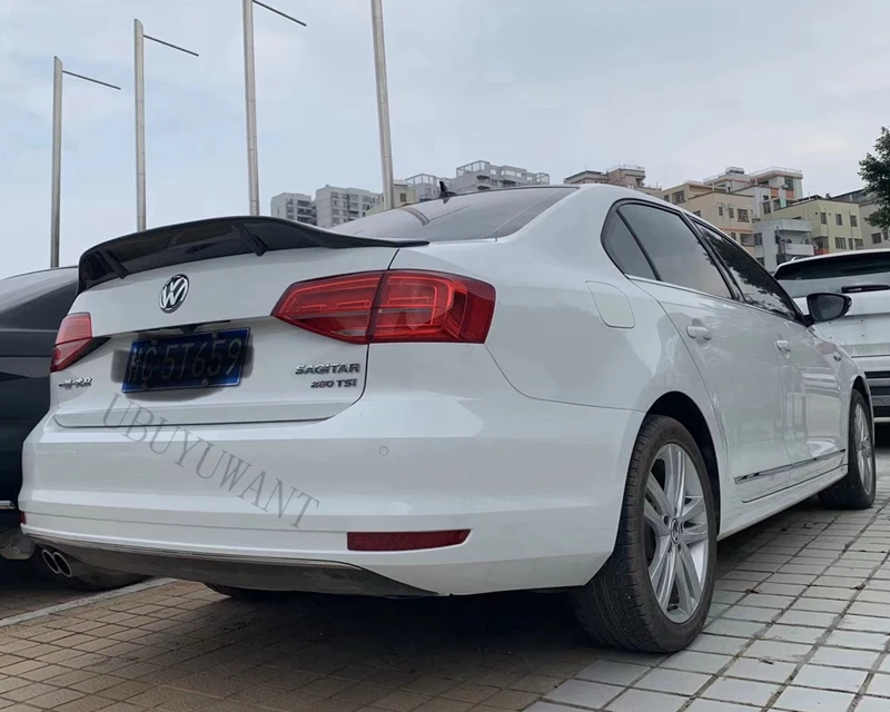 Подходит для Volkswagen Sagitar Jetta2017 ABS/углеродное волокно внешний задний спойлер задний багажник загрузки крыло украшение автомобиля стиль
