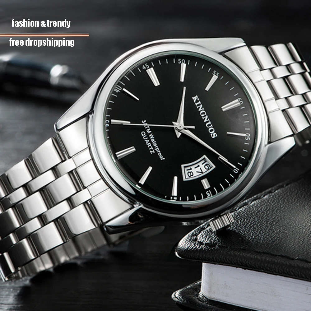 Dropshipping Reloj Hombre 2021 Fashion Quartz Watch for Men Waterproof Luxury Mens Watches