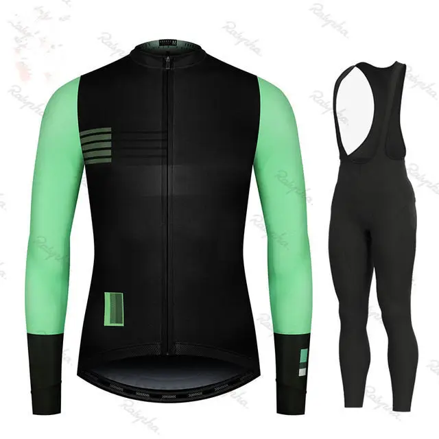 cycling jersey set 1 Профессиональная командная велосипедная футболка, Набор для игры в велосипед, одежда с длинным рукавом для шоссейного велосипеда, Джерси, Толстовка для мужчин, лайкра, спандекс, Триатлон - Цвет: cycling jersey set 1
