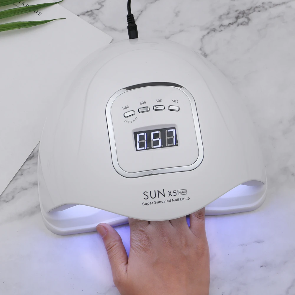 

80W SUN X5 Max LED UV Lamp Nail Dryer Gel Polish Curing Lamp With Auto Sensor LCD Display 45LED Lamp For Women Nail Dryer