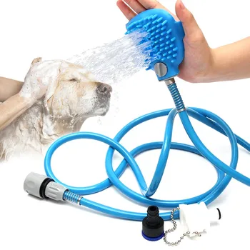 

Pet Shower Head Bathing Tool Dog Cleaning Washing Sprayers Bath Sprinkler Pet Dogs Bath Handheld Scrubber Brush Pet Supplies