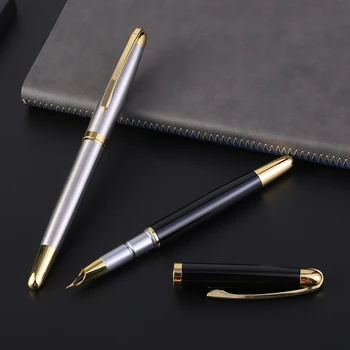 

Guoyi D02 luxury Ink Fountain pen 0.38mm Metal high-end business office gifts and corporate logo customization signature pen