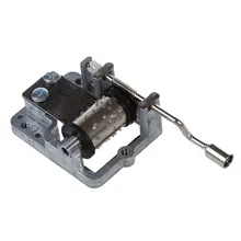 Горячая-мини музыкальная шкатулка коленчатый внутренний Вращательный механизм