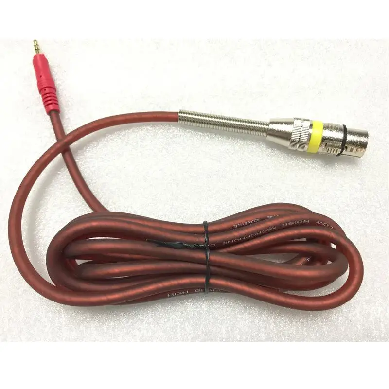 BEESCLOVER 3.5mm Jack to XLR Cable Male Female Professional Audio for Microphones Speakers Sound Consoles Amplifier r60 | Электроника