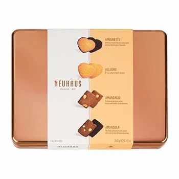 

Estuche metÃ¡lico 4 tipos de galletas artesanales Neuhaus