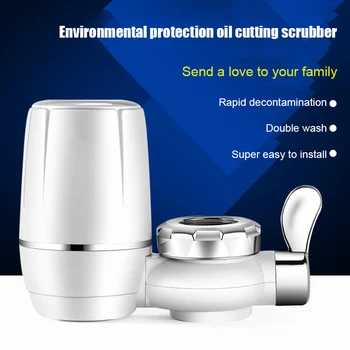 

Tap Water Filter System Water Faucet Filtration Quick Oil Removal Impurities Remover DIN889