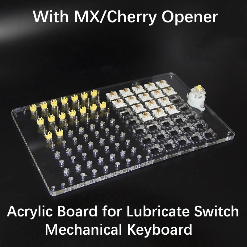 En oferta Interruptores de estación lubricante, abridor para interruptores de teclado mecánico, probador Cherry Outemu Kailh, tablero de estación de modelado lubricante kjQlMq5WDoz