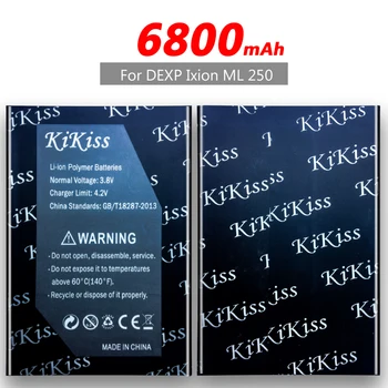 

6800mAh For DEXP Amper M Ixion ML 250 / DEXP Ixion AMPER E Ixion EL 250 Mobile Phone Battery +Tracking Number