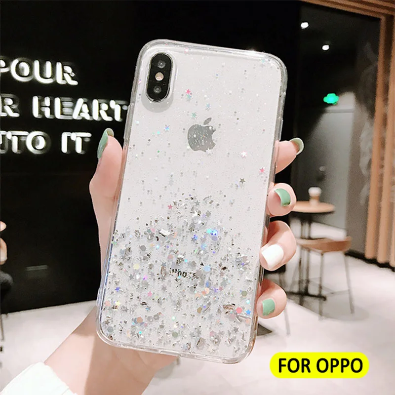 Чехол для телефона OPPO R17 чехол R 17 R17P R11 R11SP R11S P11P R15 A3 A5 A57 A39 A83Soft силикон звёздные