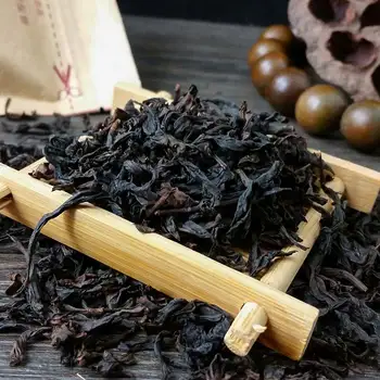 

Chinese Tea 250g Oolong Tea Shuixian Wuyi Big Red Robe Oolong Tea DA The Hong Pao Tea Big Red Robe Bag