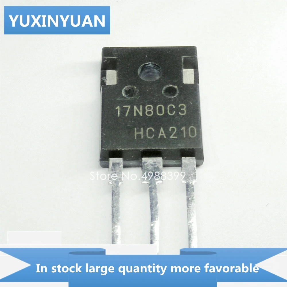 5 шт. 17N80C3 17N80C 17N80C3 TO247