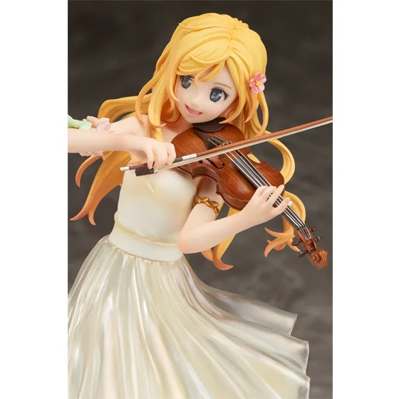 Новое поступление Аниме ваша лежа в апреле Kaori Miyazono скрипка Униформа Ver мультфильм кукла ПВХ фигурка Коллекционная модель игрушки подарок