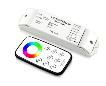 

T3+R4-CC Constant current rgb led controller programmable 433mhz wireless rf remote control rgb touch controller with memory
