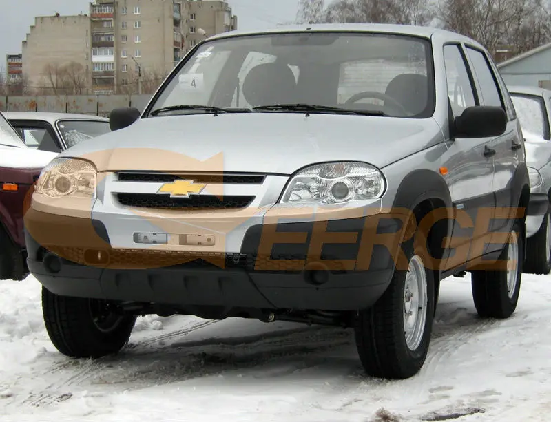 Для Chevrolet Niva 2009 2010 2011 2012 2013 2014 2015 ультра яркий SMD светодиодный комплект колец