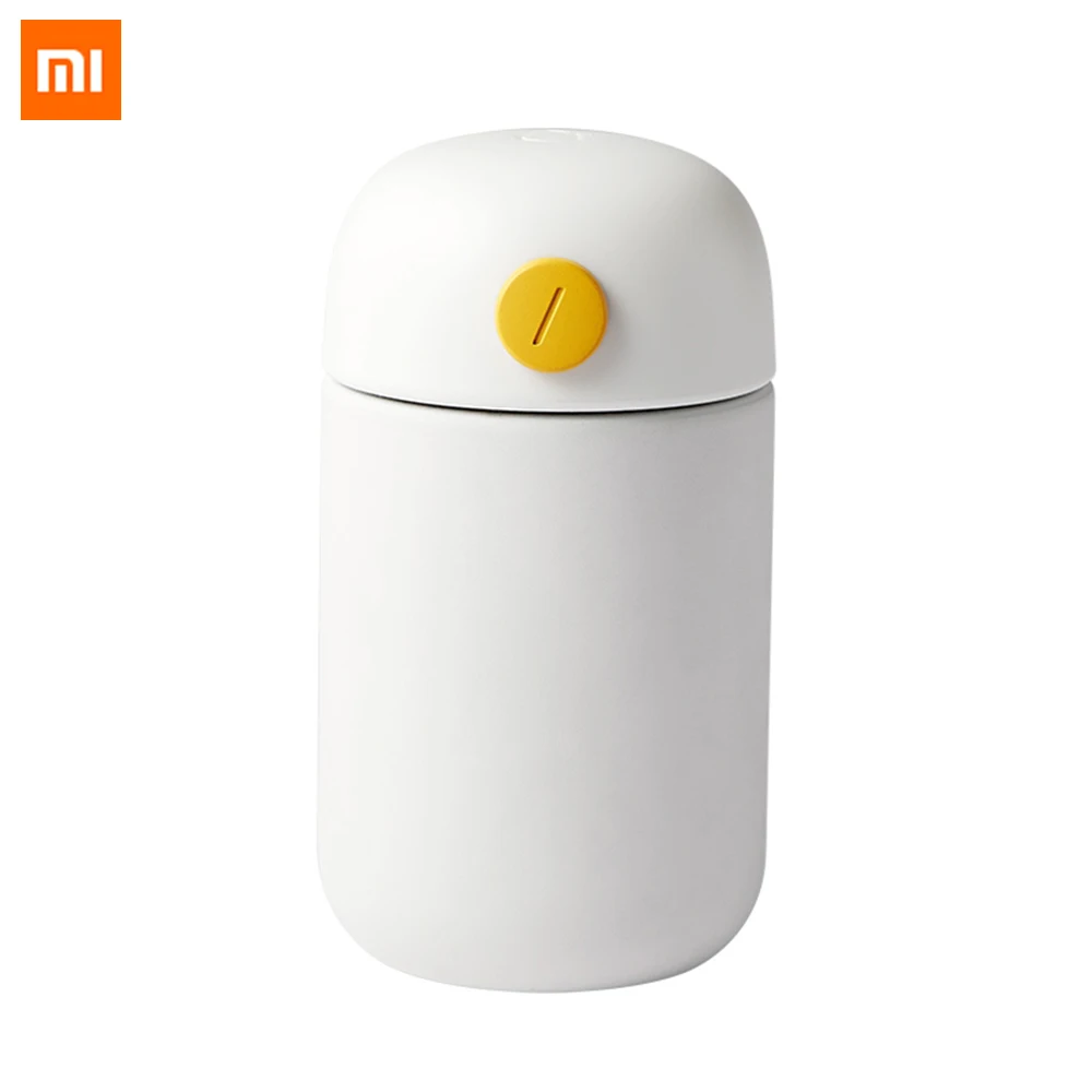 Xiaomi Solista, термос из нержавеющей стали, Вакуумная чашка 320 мл, большая чашка, легко моется, термос для путешествий - Цвет: Белый