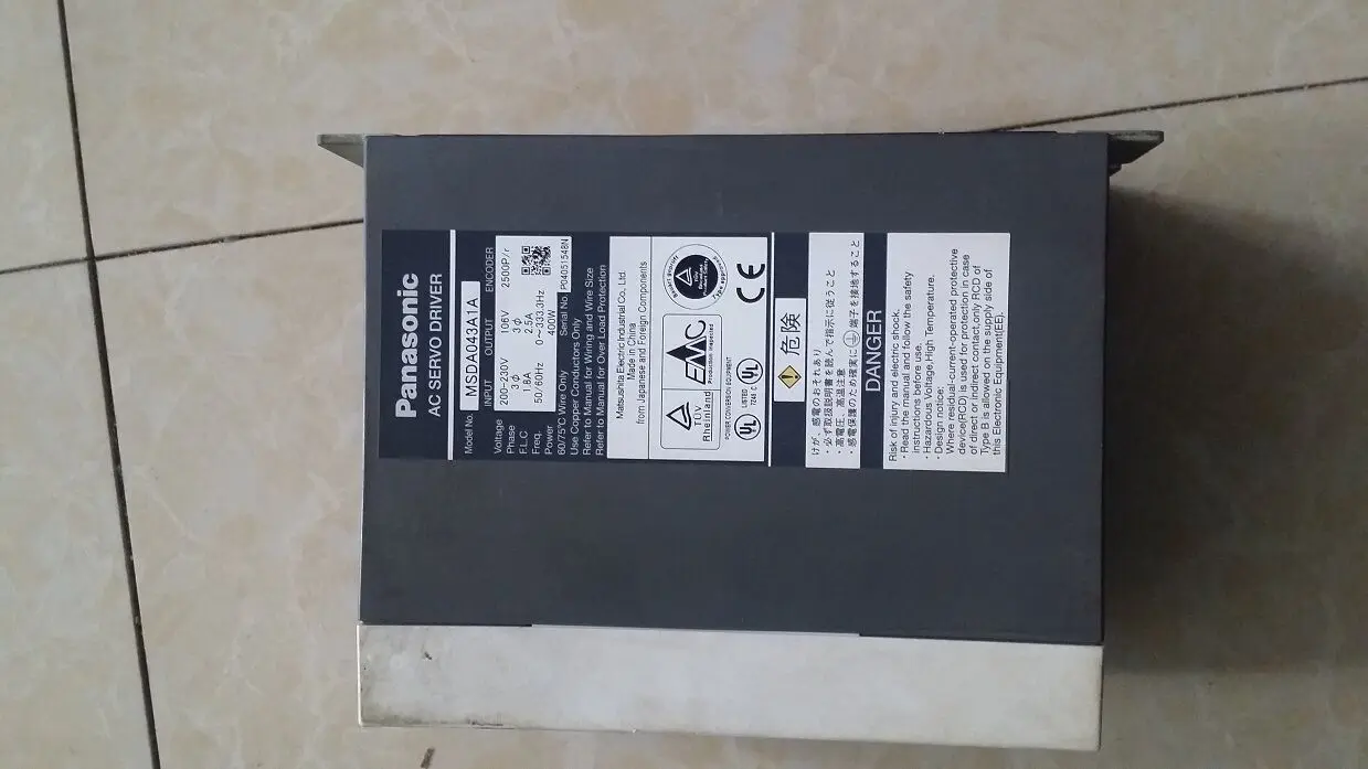 MSDA043A1A Серводвигатель Panasonic б/у